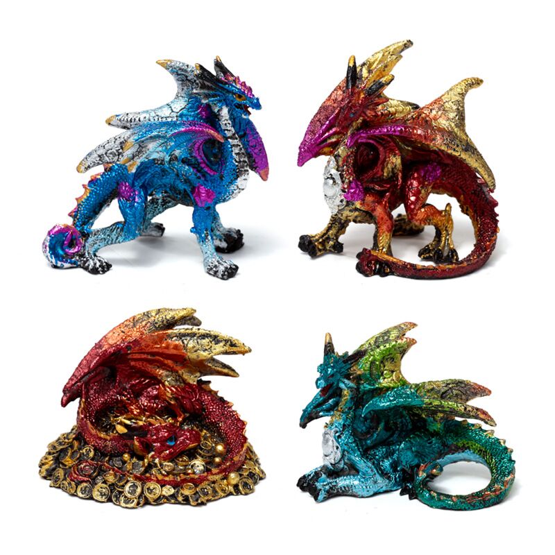 Load image into Gallery viewer, Enchanted nightmare mini elementale draak

