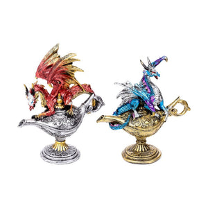Dark legends beschermer van de magische lamp draak