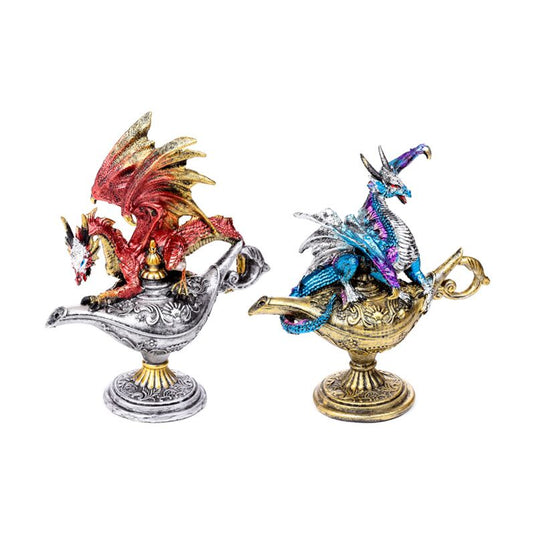 Dark legends beschermer van de magische lamp draak