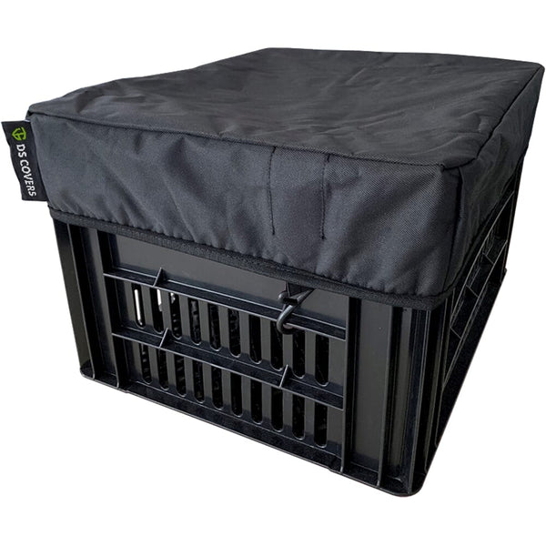 DS Covers fietskrathoes M 35x45 cm zwart