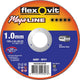 Flexovit dss mega-line 115x1.0x22.23 a60v t41 rvs | 25 stuks
