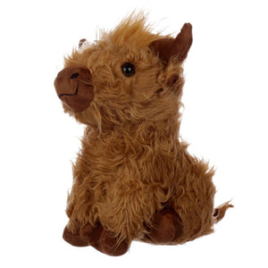 Highland coo pluche koe pluche deurstopper