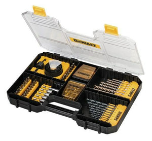 Dewalt dt71569 accessoires set 100delig - gereedschapskoffer - kunststof
