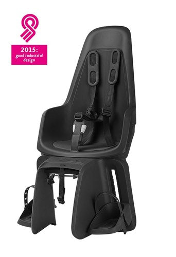 Bobike one maxi fietszitje achter met eb-d dragerbevestiging urban black