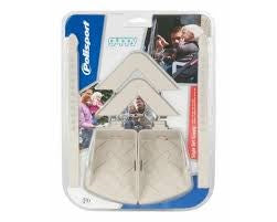 Polisport style set achter creme