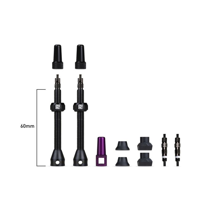 Load image into Gallery viewer, Dynamic barkeeper tubeless valves 60mm - 1set
