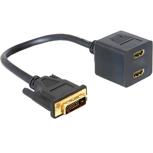 DeLOCK Adapter DVI 25 2x HDMI