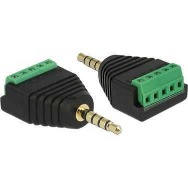 DeLOCK DeLOCK Adapter Stereo jack male 3.5 mm naar Terminal Bloc