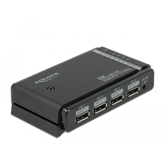 DeLOCK DisplayPort Switch 2x 2 Displayport in naar 1x 2 D