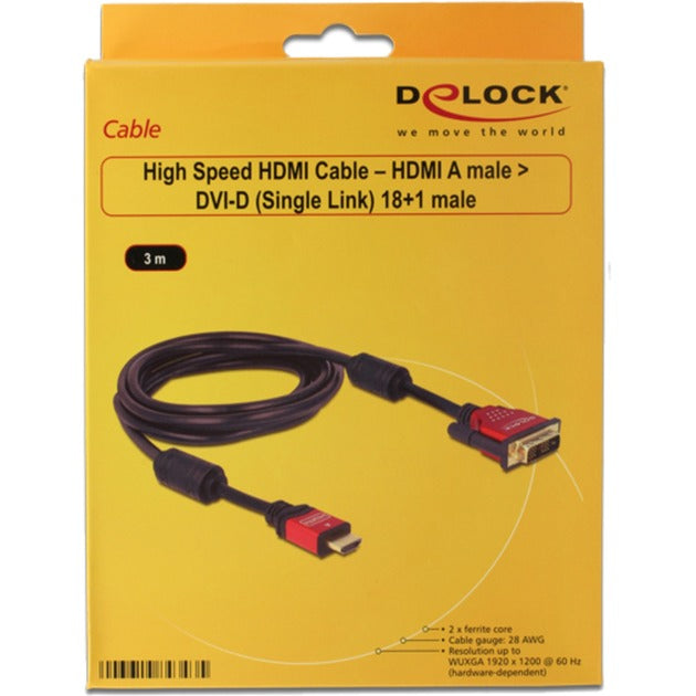 Load image into Gallery viewer, DeLOCK High Speed HDMI HDMI A male > DVI male

