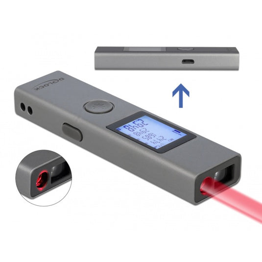 DeLOCK Laser Distance Meter 3cm 40M