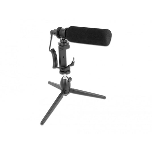DeLOCK Vlog Shotgun Microphone Set for Smartphones and DS