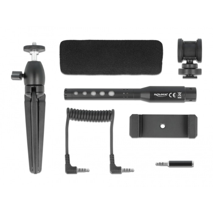 Load image into Gallery viewer, DeLOCK Vlog Shotgun Microphone Set for Smartphones and DS
