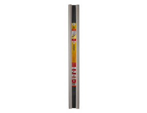 Deltafix dubbelzijdige tochtstopper - schuifbaar - voor deuren - antraciet - 95cm x 25mm