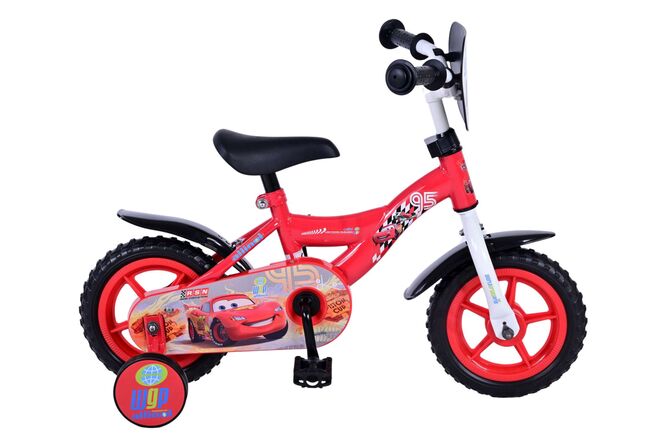 Load image into Gallery viewer, Disney Cars Kinderfiets - Jongens - 10 inch - Rood - Doortrapper
