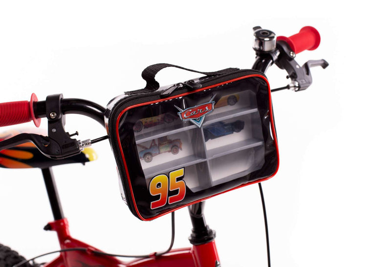 Load image into Gallery viewer, Disney autos disney cars kinderfiets - jongens - 14 inch - rood - twee handremmen
