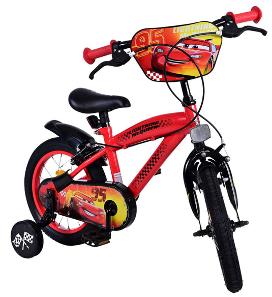 Disney Disney Kinderfiets Jongens 14 inch Rood Twee handremmen