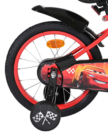 Disney autos disney cars kinderfiets - jongens - 16 inch - rood