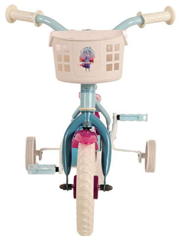 Disney Frozen 2 Kinderfiets - Meisjes - 10 inch - Blauw Paars - Doortrapper