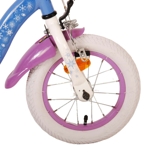 Disney Frozen 2 Kinderfiets - Meisjes - 12 inch - Blauw Paars