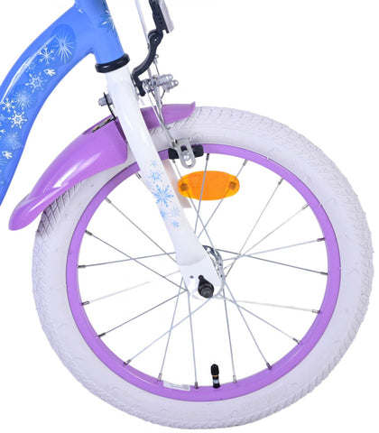 Disney Frozen 2 Kinderfiets - Meisjes - 16 inch - Blauw Paars