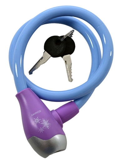 Volare frozen kabelslot blauw paars