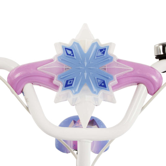 Disney die eiskönigin disney frozen 2 kinderfiets - meisjes - 14 inch - blauw paars - twee handremmen