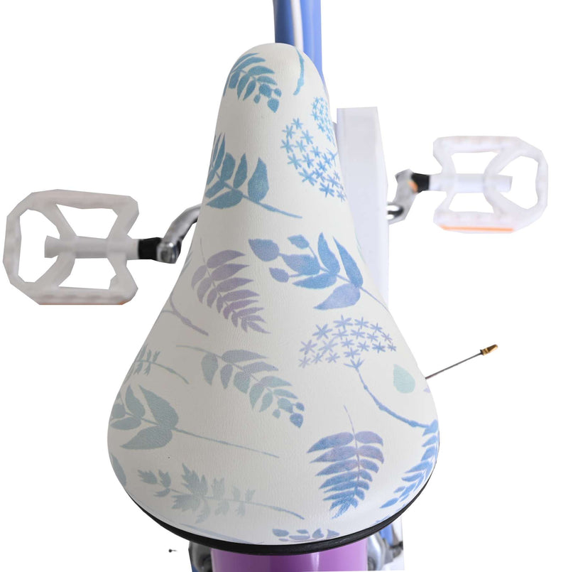 Load image into Gallery viewer, Volare disney frozen 2 kinderfiets - meisjes - 16 inch - blauw paars - twee handremmen
