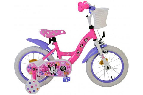 Disney Minnie Cutest Ever! Kinderfiets - Meisjes - 14 inch - Roze