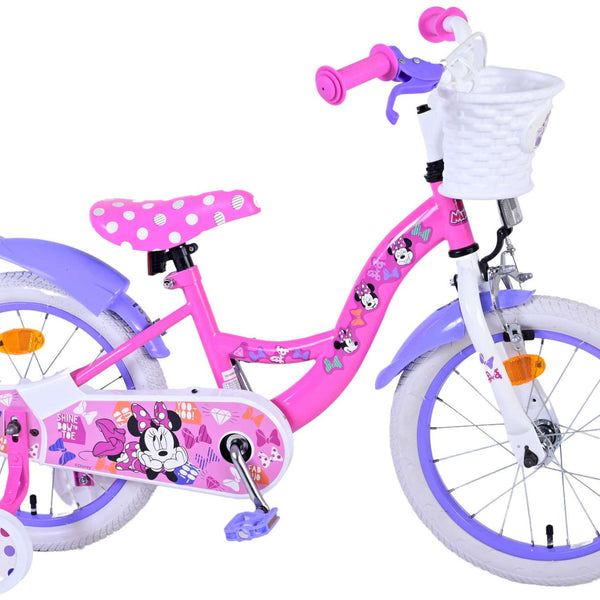 Disney Minnie Cutest Ever! Kinderfiets - Meisjes - 16 inch - Roze