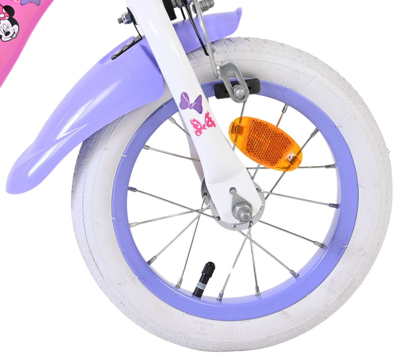 Load image into Gallery viewer, Disney minnie cutest ever! kinderfiets - meisjes - 12 inch - roze
