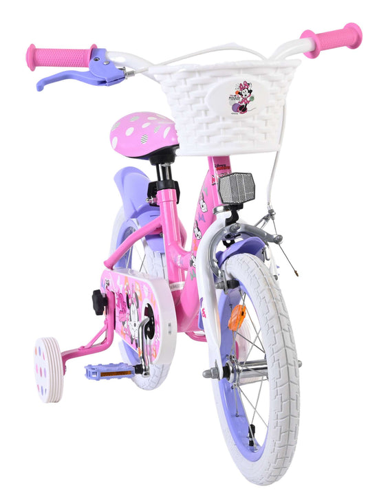 Disney minnie cutest ever! kinderfiets - meisjes - 14 inch - roze