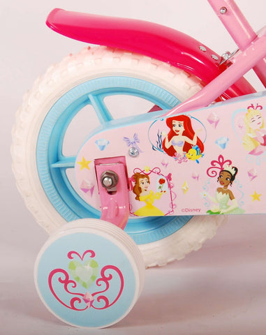 Disney Princess Kinderfiets - Meisjes - 10 inch - Roze - Doortrapper