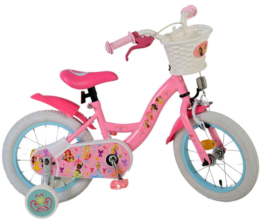 Disney prinzessin disney princess kinderfiets - meisjes - 14 inch - roze