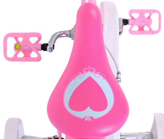 Volare magic royals kinderfiets - meisjes - 12 inch - roze - twee handremmen