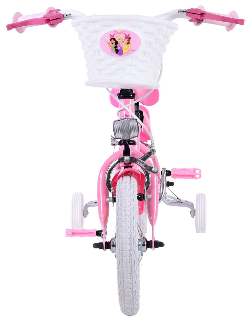 Chargez l'image dans la visionneuse de la galerie, Volare magic royals kinderfiets - meisjes - 12 inch - roze - twee handremmen
