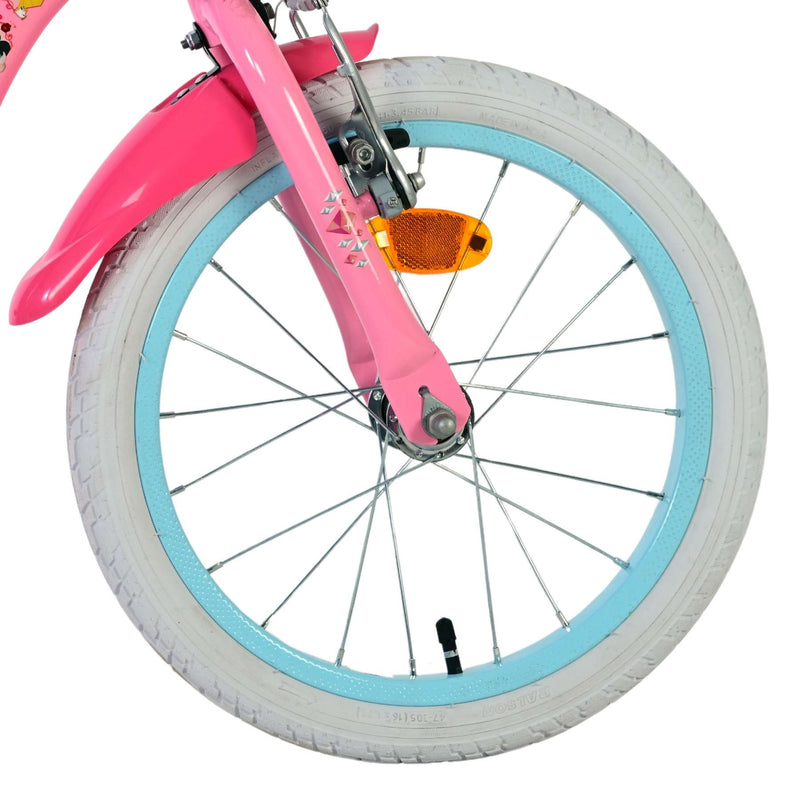 Load image into Gallery viewer, Disney prinzessin disney princess kinderfiets - meisjes - 16 inch - roze - twee handremmen
