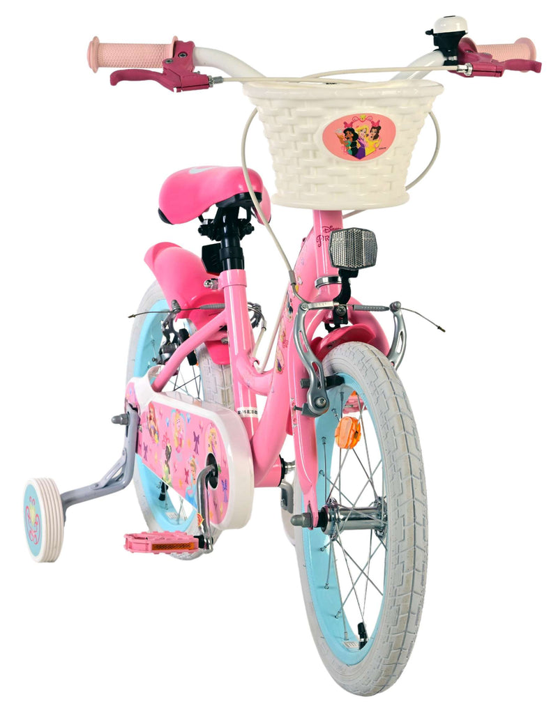 Load image into Gallery viewer, Disney prinzessin disney princess kinderfiets - meisjes - 16 inch - roze - twee handremmen
