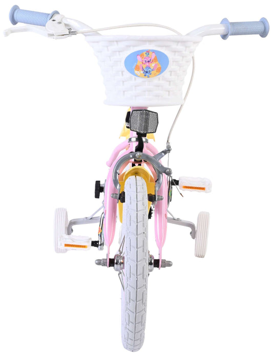 Stich disney stitch kinderfiets - meisjes - 14 inch - roze