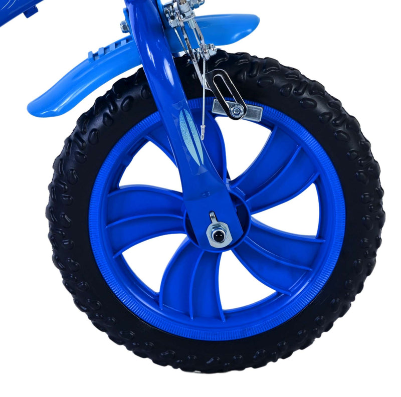 Load image into Gallery viewer, Stitch Stitch Kinderfiets Jongens 12 inch Blauw
