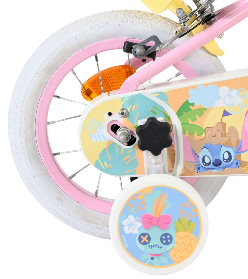 ギャラリービューアに画像をロードする, Volare koala kinderfiets - meisjes - 12 inch - roze - twee handremmen
