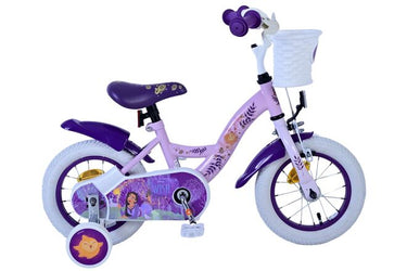 Volare disney wish kinderfiets - meisjes - 12 inch - paars