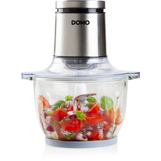 Domo do9244mc maxi-chopper met glazen kom