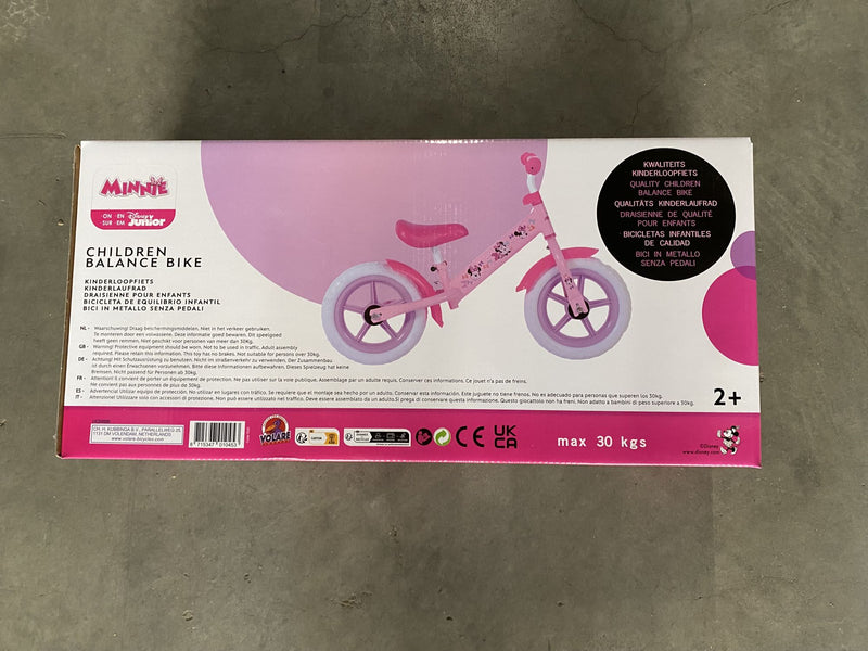 Afbeelding laden in galerijviewer, Volare disney minnie loopfiets metaal
