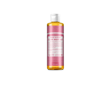 Dr. bronner's vloeibare zeep - pure castile - cherry blossom - 240 ml