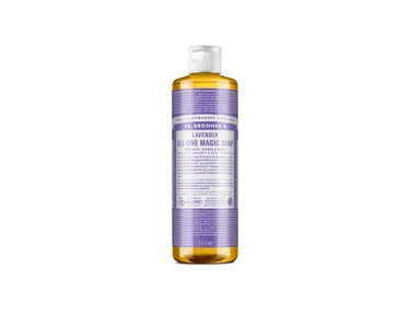 Dr. bronner's vloeibare zeep - pure castile - lavendel - 475 ml