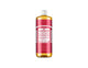 Dr. bronner's vloeibare zeep - pure castile - roos - 945 ml