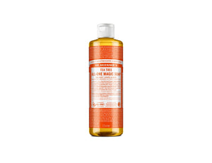 Dr. bronner's vloeibare zeep - pure castile - tea tree - 475 ml