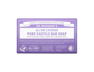 Dr. bronner's zeepblok - pure castile - lavendel