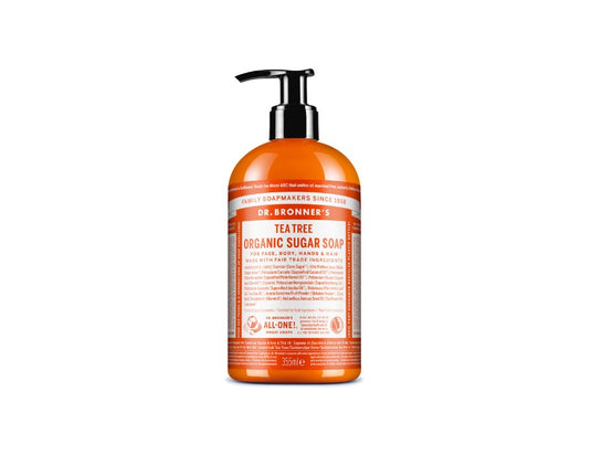 Dr. bronner's zeeppomp - tea tree - 355 ml